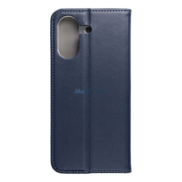 Xiaomi Redmi 13C husă telefon, husă carte, husă notebook, husă de deschidere laterală, închidere magnetică, albastru, Smart Magnetic