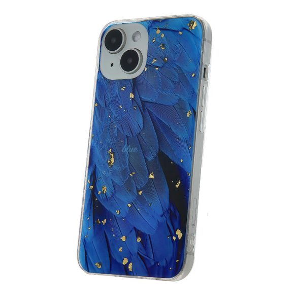 Carcasă din spate Samsung Galaxy A15 4G/5G, carcasă TPU, SM-A155, SM-A156, Gold Glam Blue