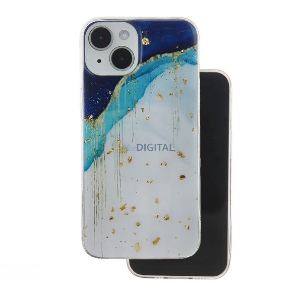 Carcasa spate Samsung Galaxy A25, carcasa TPU, SM-A256, Gold Glam Iceberg