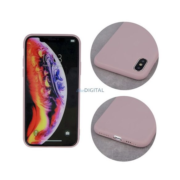 Xiaomi Redmi Notă 13 5G silicon caz, spate capac caz, pulbere roz, mat