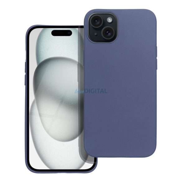 iPhone 16 Plus (6.7") carcasă din silicon, capac spate, albastru, mat