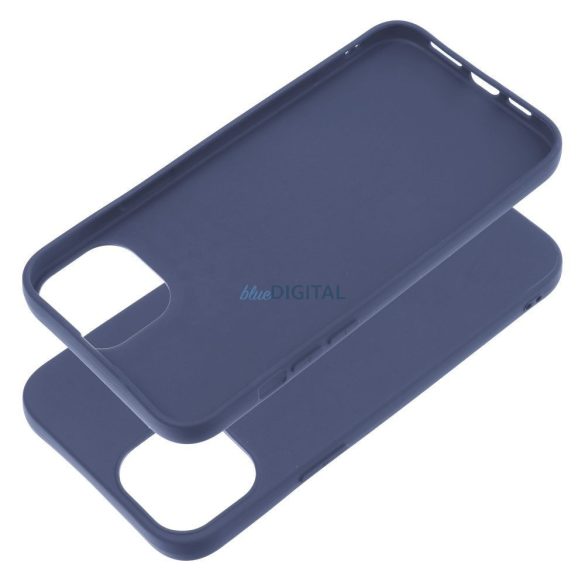 iPhone 16 Plus (6.7") carcasă din silicon, capac spate, albastru, mat
