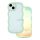 Husa spate Samsung Galaxy A55, carcasa TPU, cadru ondulat, transparent/verde, SM-A556, Wave Husa spate Samsung Galaxy A55, carcasa TPU, cadru ondulat, transparent/verde, SM-A556, Wave
