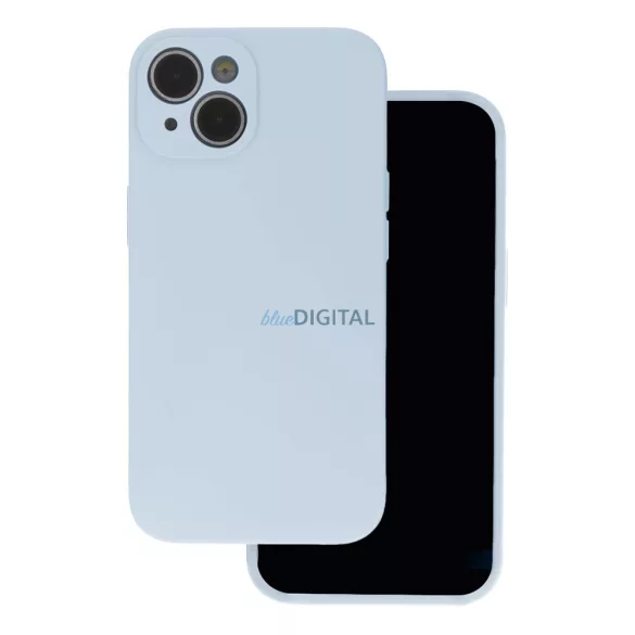 HUSĂ! - Xiaomi Redmi Note 14 5G Carcasă din silicon, Carcasă spate, Interior din piele de căprioară, Baby Blue, Matte, Carcasă din silicon