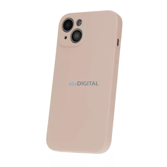 HUSĂ! - Xiaomi Redmi Note 14 Pro 5G Carcasă din silicon, carcasă spate, interior din piele de căprioară, bej, mat, carcasă din silicon