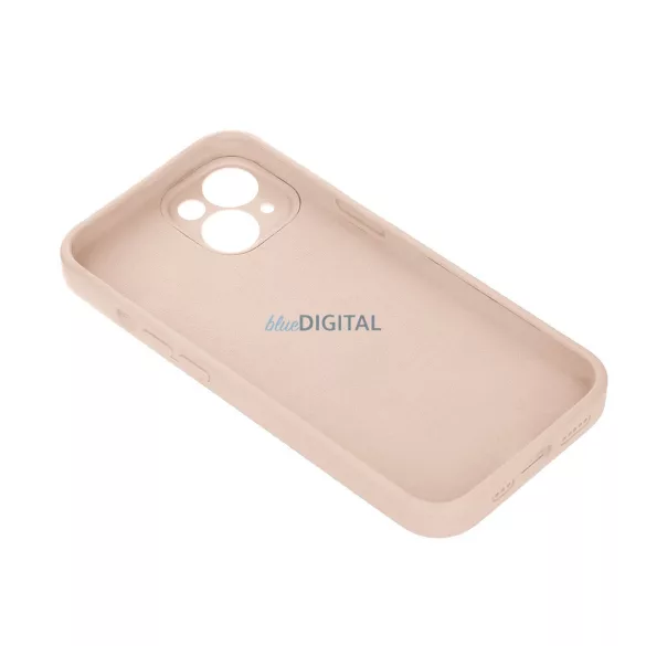 HUSĂ! - Xiaomi Redmi Note 14 5G Carcasă din silicon, Carcasă spate, interior din piele de căprioară, bej, mat, Carcasă din silicon