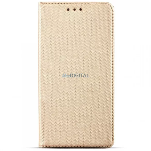 HUSĂ! - Xiaomi Redmi 15 4G (171,08 x 82,05 x 8,55) carcasă de telefon, carcasă de carte, carcasă cu deschidere laterală, închidere magnetică, aur