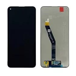   Huawei P40 Lite E LCD negru + panou tactil  - PIESĂ DE SCHIMB!