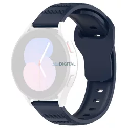   Curea ceas inteligent Huawei Watch GT 2 / GT 2 Pro / GT 3 Pro / Xiaomi Watch S1, silicon, albastru închis, Techsuit