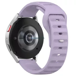   Samsung Galaxy Watch 4/5/Active 2 / Huawei Watch GT 3 / GT 3 Pro curea ceas inteligentă, silicon, violet, Techsuit