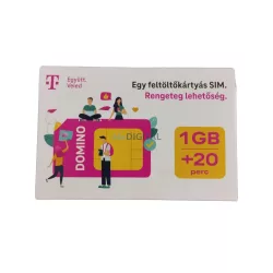 Card sim Domino/Telekom 20 minute / 1GB internet