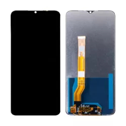 Oppo A17 LCD negru + panou tactil  - PIESĂ DE SCHIMB!