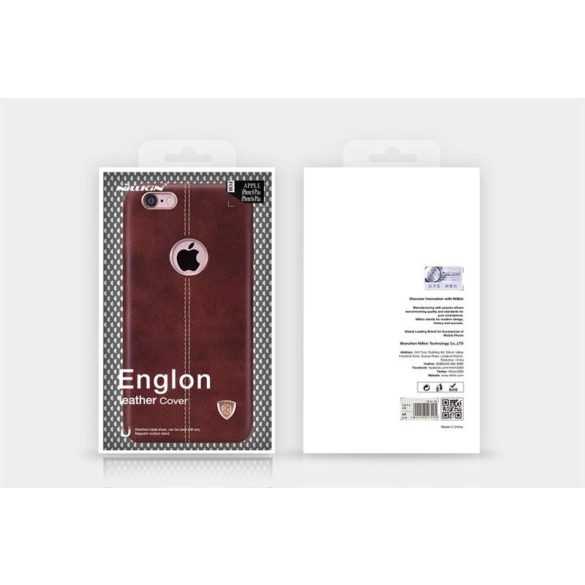 Husa spate premium din piele maro Nillkin Englon iPhone 6 6S (4,7")