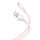 Cablu de date tip C, 1M, 2.1A, roz, XO NB212 Cablu de date tip C, 1M, 2.1A, roz, XO NB212