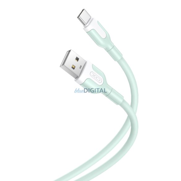 Cablu de date tip C, 1M, 2.1A, verde, XO NB212