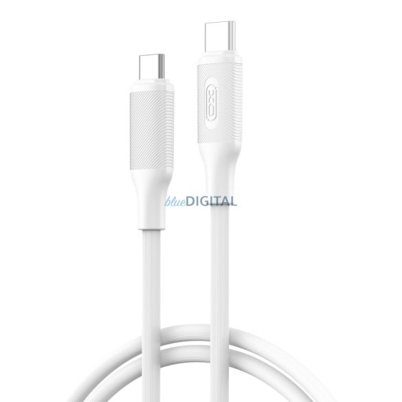 Tip-C - Cablu de date tip-C, alb, 1M, 60W, XO NB Q265B