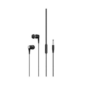 Căști căști stereo XO EP21 negre de 3,5 mm