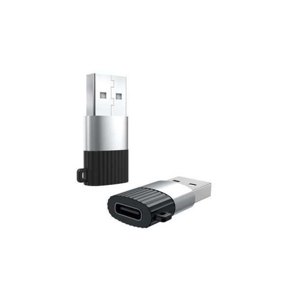 XO NB149E USB-A - Adaptor tip C OTG negru