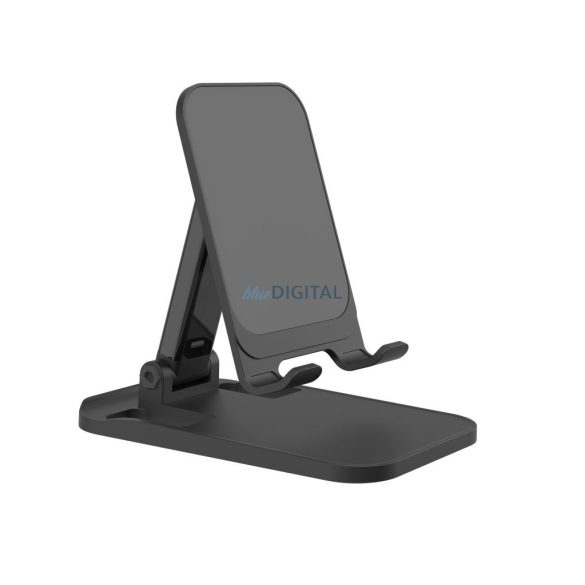 Suport de birou pentru telefon / tabletă, înclinat / telescopic, negru, XO C67