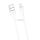 Micro USB Fast Charger Data Cable, 2.1A, 1M, alb, XO-NB200