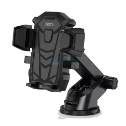   Suport pentru parbriz / tablou de bord, rotativ 360°, 4-7", negru, XO-C76