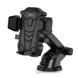 Suport pentru parbriz / tablou de bord, rotativ 360°, 4-7", negru, XO-C76