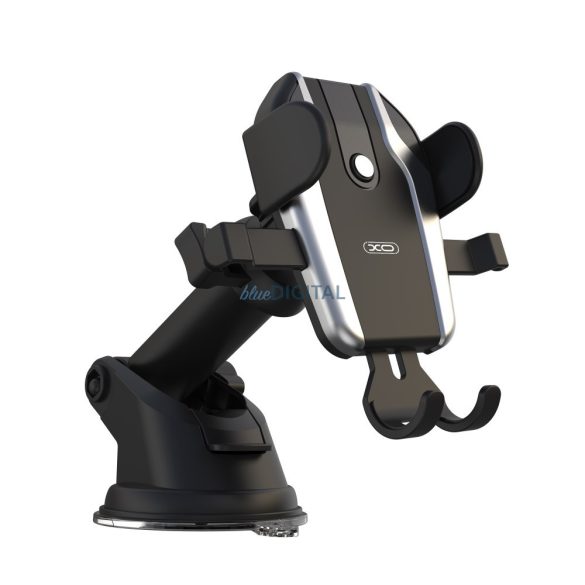 Suport pentru parbriz / tablou de bord, rotativ 360°, 4"-7", negru, XO-C77