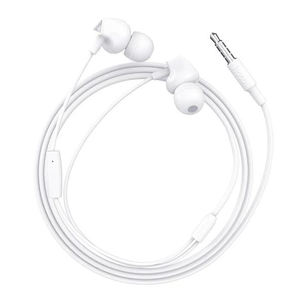 Căști stereo cu mufă de 3,5 mm, alb, Hoco M60