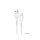 Hoco X37 iPhone 8pin alb cablu de date incarcare rapida 2.4A 1M
