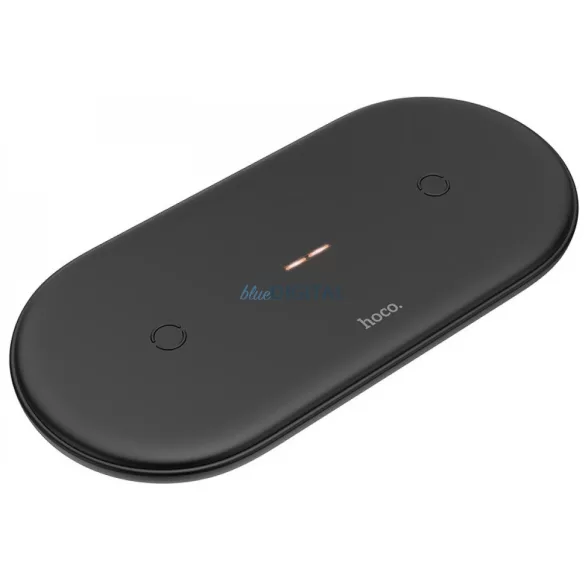 Suport de încărcare wireless 2in1, 10W / 3A, negru, Hoco CW23