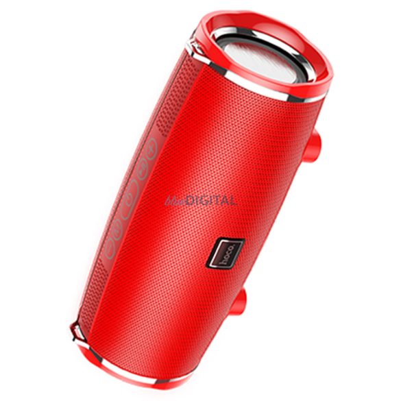 Hoco BS40 difuzor bluetooth, 2x 7W, IPX5, montabil pe umăr, roșu