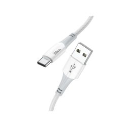   Cablu de date alb de încărcare rapidă Hoco X70 „Ferry” Type-C 1M 3A