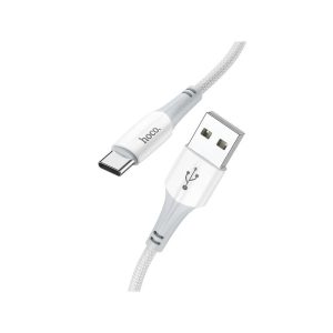 Cablu de date alb de încărcare rapidă Hoco X70 „Ferry” Type-C 1M 3A