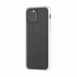   HUSĂ! - Husa spate iPhone 11 Pro Max 2019 (6.5"), transparenta / cu rama alba, Devia Soft Elegant