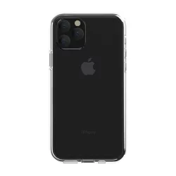   HUSĂ! - Carcasă din spate iPhone 11 Pro (5,8") rezistentă la șocuri, carcasă TPU, transparentă, Devia Shark4