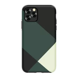  HUSĂ! - Carcasă din spate pentru iPhone 11 Pro Max 2019 (6,5"), carcasă TPU, carcasă cu model, verde, Devia Simple Style