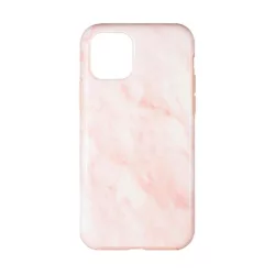   HUSĂ! - Carcasă din spate pentru iPhone 11 Pro (5,8"), carcasă TPU, model marmură, roz, marmură Devia