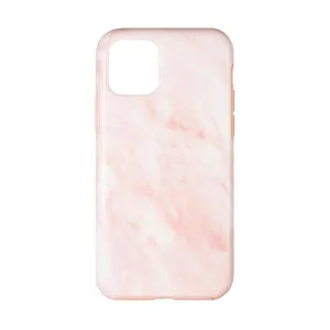 HUSĂ! - Carcasă din spate pentru iPhone 11 Pro (5,8"), carcasă TPU, model marmură, roz, marmură Devia