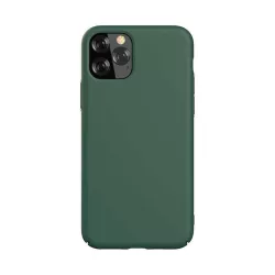   HUSĂ! - Husa din spate iPhone 11 Pro (5,8"), husa din silicon, verde, Devia Nature