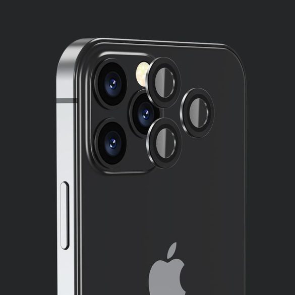 Devia iPhone 12 Mini (5.4") / iPhone 12 (6.1") folie de protecție din sticlă verde pentru lentila camerei