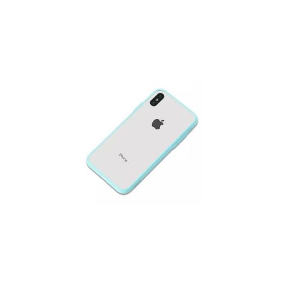 Husa silicon transparenta Joway BHK30 pentru iPhone X / XS (5,8") verde menta