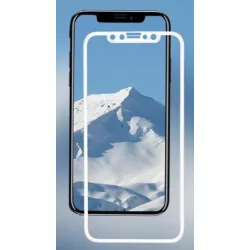   Joway BHM15 iPhone 11 Pro X XS (5,8") folie de sticlă frontală albă 3D (curbată)
