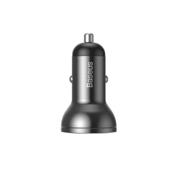 Cap de încărcare pentru trabucuri Baseus VCBXA gri 2USB 4.8A 24W