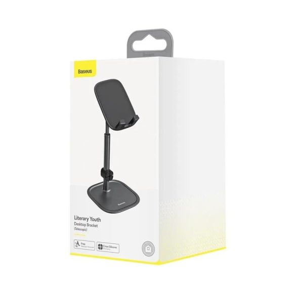 Suport telefon de birou, suport telescopic, negru, Baseus SUWY-A01