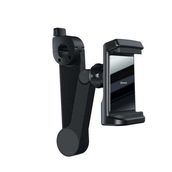 Suport pentru telefon pentru tetiera cu încărcător wireless, 15 W, negru, Baseus Energy Storage WXHZ-01