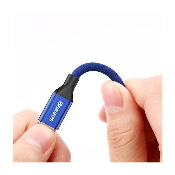 Baseus Yiven iPhone 8pin cablu de date țesătură albastru 1.2m 2A