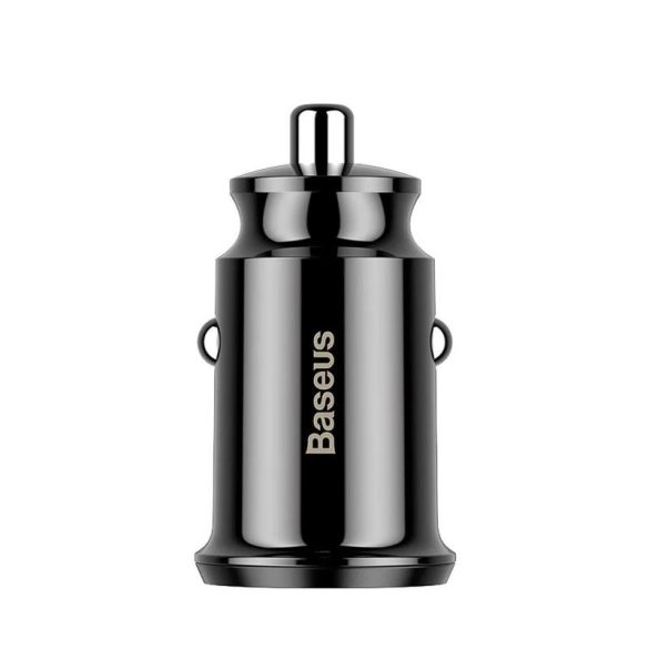 Cap încărcător țigări, 2xUSB, 3.1A, negru, Baseus CCALL-ML01