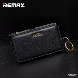   HUSĂ! - Husa portofel din piele neagra Remax iPhone 6 6S (4,7")