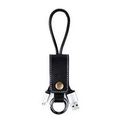 Cablu de date micro usb, breloc, negru, Remax RC-034m