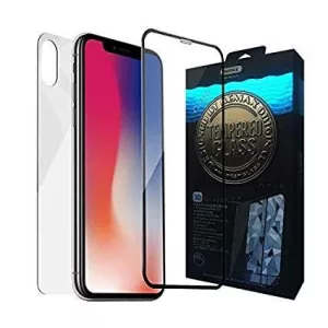 Film de sticlă frontală 3D neagră pentru iPhone 7 8 Plus (5,5") Remax GL-04